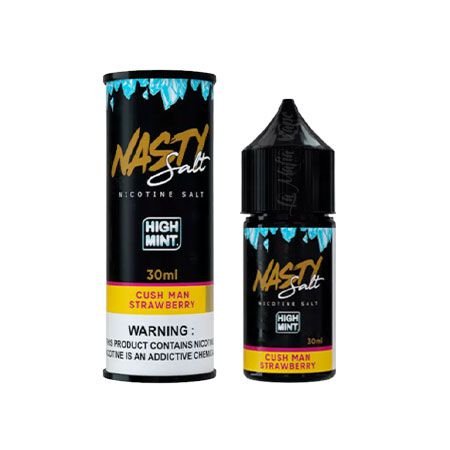 Nasty Salt - Cush Man Strawberry High Mint (Manga e Morango Ice)