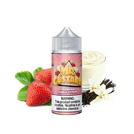 Mr. Freeze - Strawberry Vanilla Custard