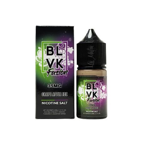 BLVK - Nic Salt Fusion Grape Apple Ice