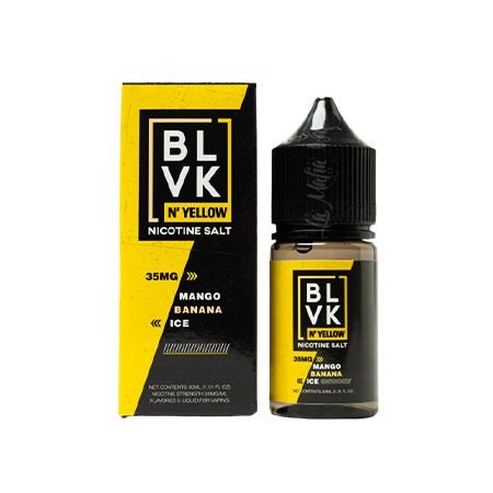 BLVK - Nic Salt N'Yellow Mango Banana Ice