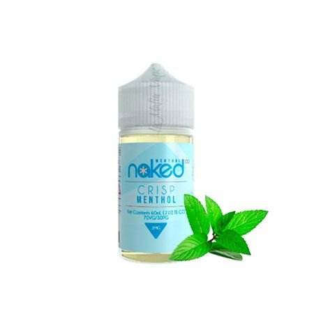 Naked - Crisp Menthol (Menta e Hortelã Forte)