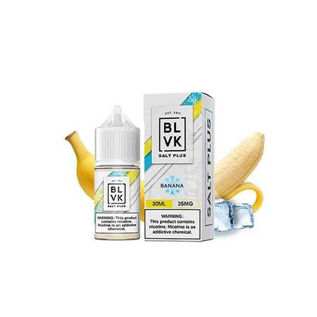 Blvk Salt Plus - Banana ice
