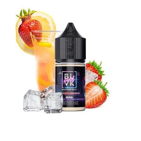 BLVK Pink Salt - Iced Berry Lemonade (Morango e Limonada)
