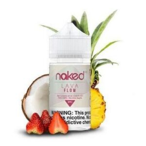 Naked - Lava Flow  (Morango, Abacaxi e Coco)