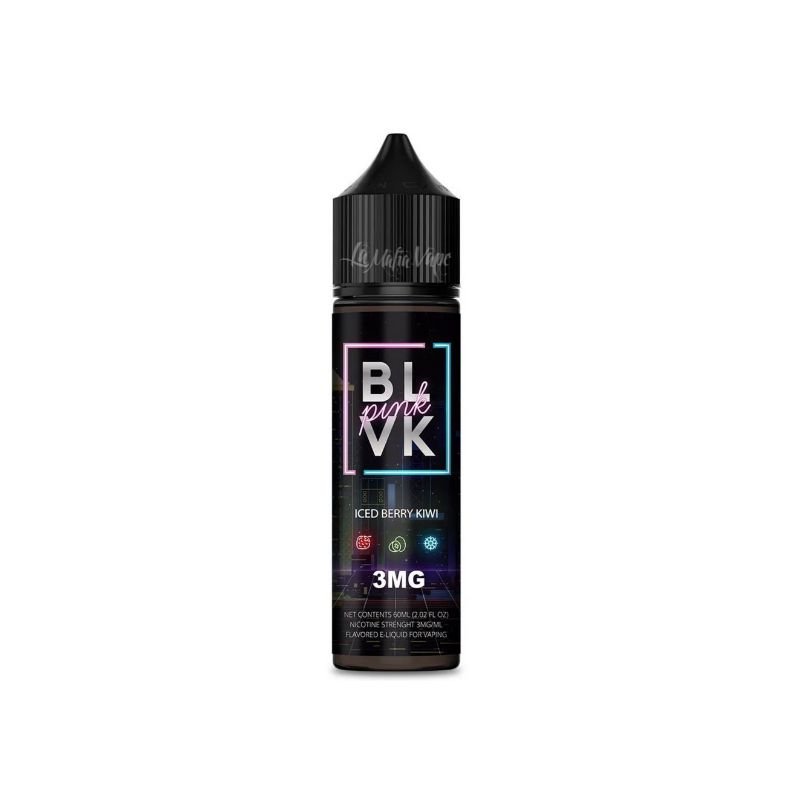 BLVK Pink - Iced Berry Kiwi (Morango e Kiwi)