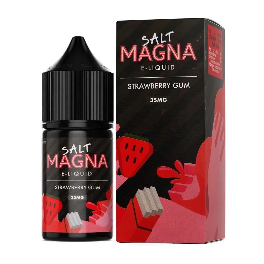 Magna Salt - Strawberry Gum (Chiclete de Morango)