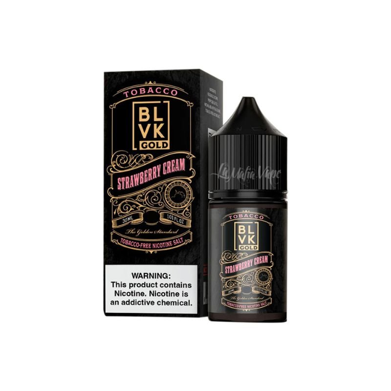 BLVK - Nic Salt Gold Strawberry Cream