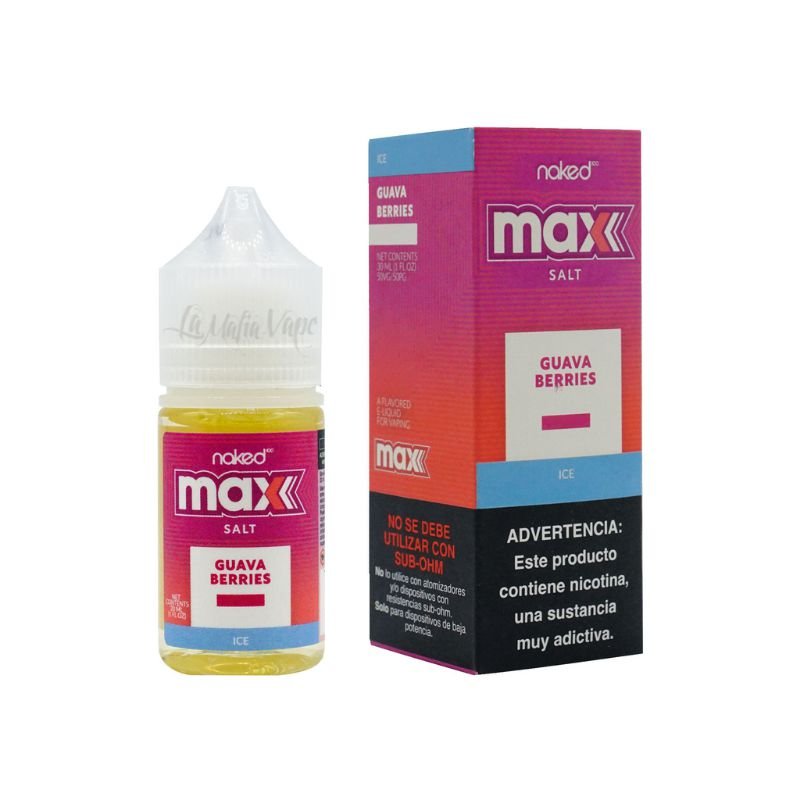 Naked Salt Max - Guava Berries