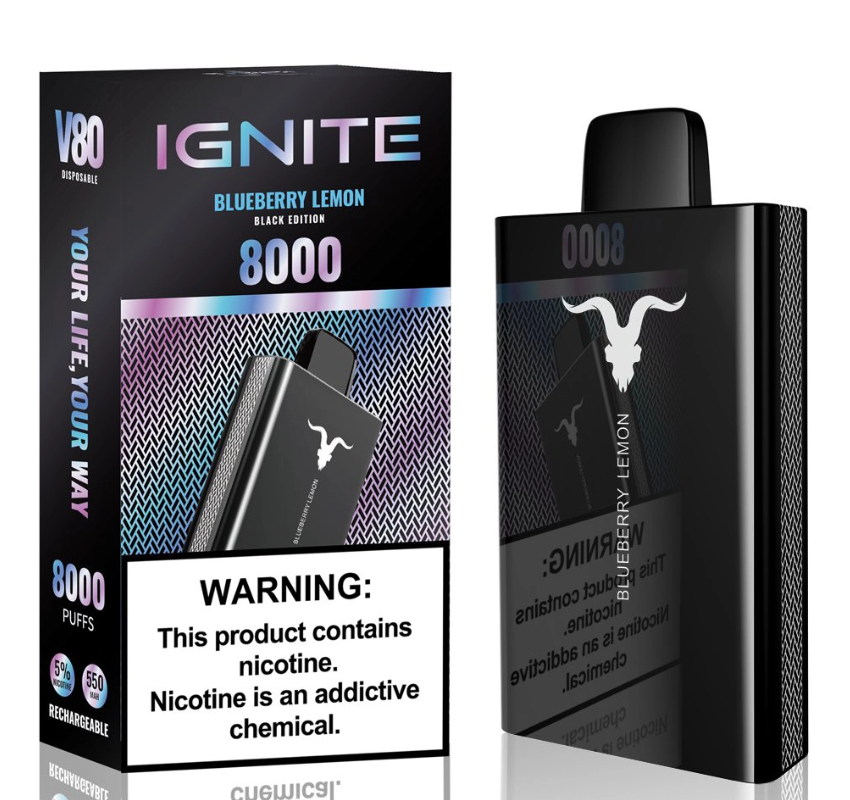 Pod Descartável - Ignite V80 8000 Puffs