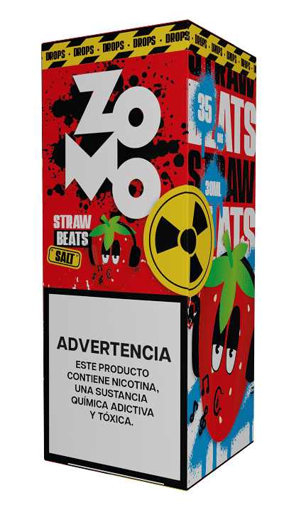 Zomo - Drops Straw Beats (Morango Ice)