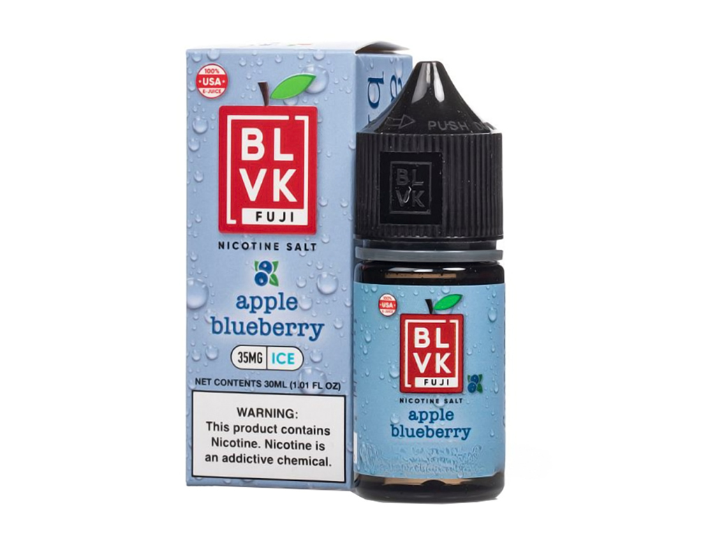 BLVK - Nic Salt Fuji Apple Blueberry