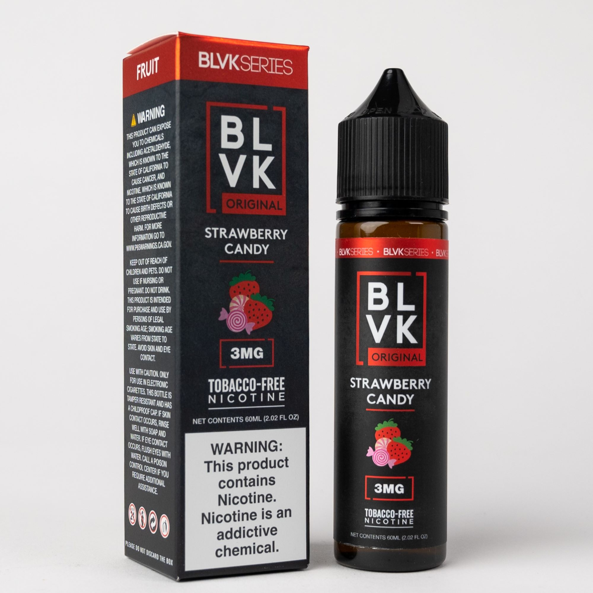 BLVK - Original Strawberry Candy (Bala de Morango)