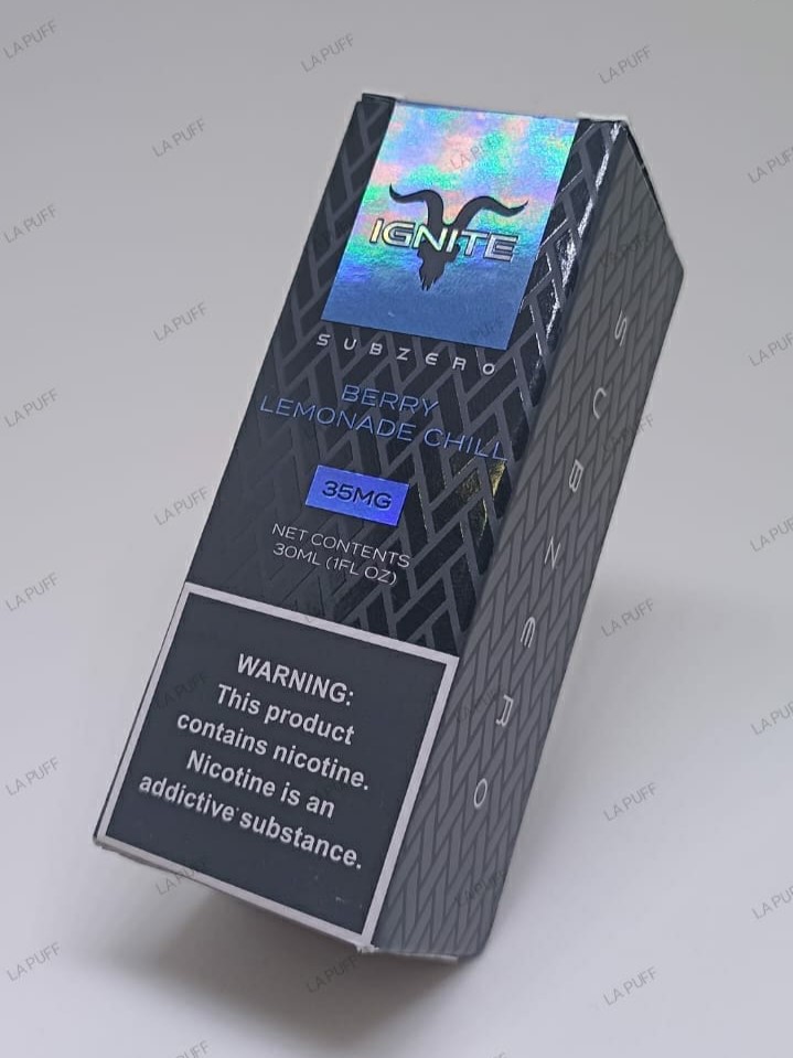 Ignite Subzero Nicsalt - Berry Lemonade Chill (Frutas Vermelhas e Limão)