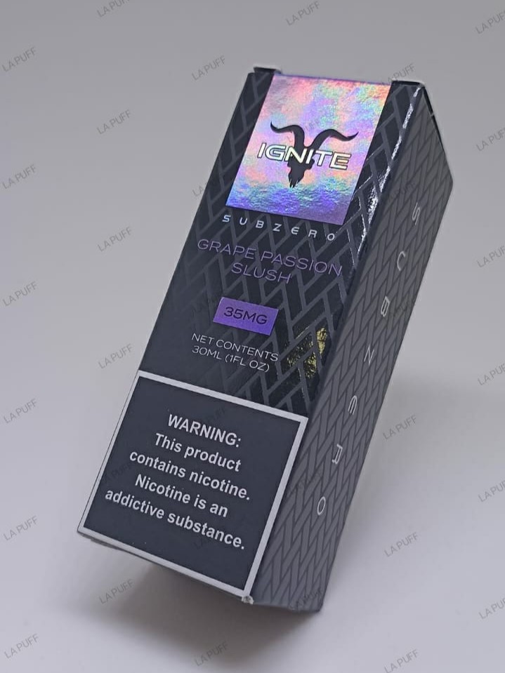 Ignite Subzero Nicsalt - Grape Passion Slush (Uva e Maracujá)