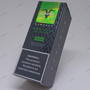 Ignite Subzero Nicsalt - Green Apple Blizzard (Maçã Verde Gelada)