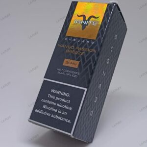 Ignite Subzero Nicsalt - Mango Passion Breeze (Manga e Maracujá)