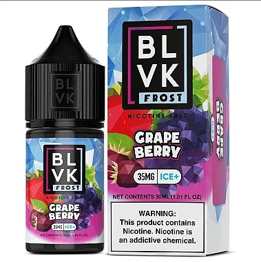 BLVK - Nic Salt Frost Grape Berry