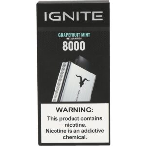 Ignite V80 8000 Puffs Metal Edition