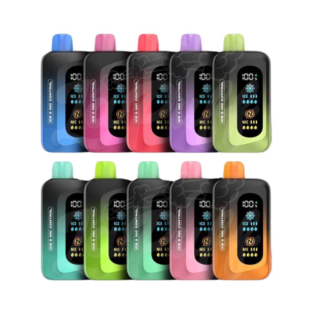 Pod Descartável - BLVK Ice & Nic Control 45000 Puffs
