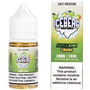 Iceberg Salt - Ice Apple Kiwi Crush (Maçã Kiwi)