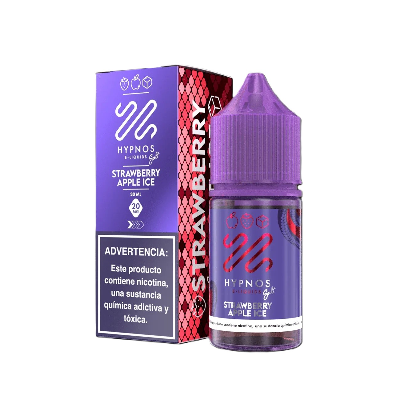 Hypnos Salt - Strawberry Apple Ice (Morango e Maçã Ice)