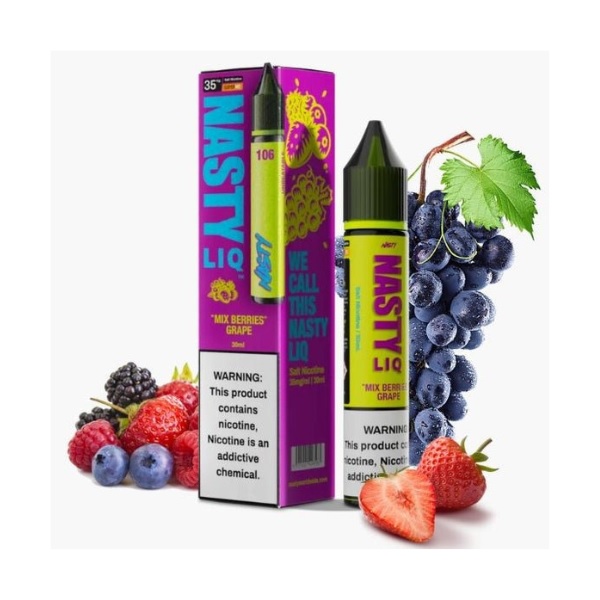 Nasty Salt - Grape & Mixed Berries (Uva e Frutas Silvestres)