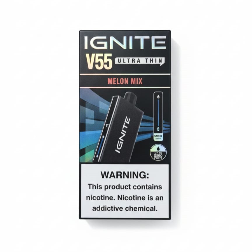 Pod Descartável - Ignite V55 Ultra Thin 5500 Puffs