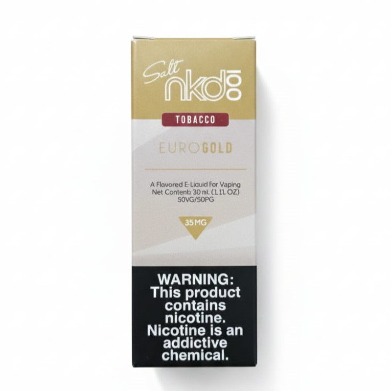 Naked Salt USA - Euro Gold (Tabaco Caribenho)