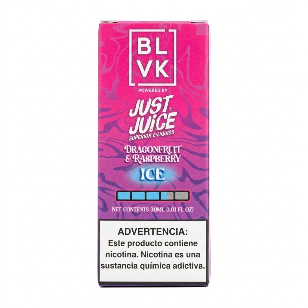 BLVK Just Juice - Nic Salt Dragon Fruit Raspberry